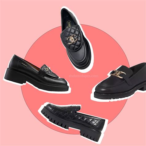 chanel loafer dupes|chanel aesthetic dupe.